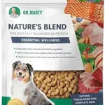 Dr. Marty Nature's Blend Freeze-Dried Raw Dog Food 18 oz, (3 Bags x 6 oz)